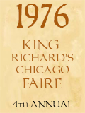 1976 King Richard's Chicago Faire