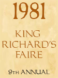 1981 King Richard's Faire