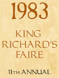 1983 King Richard's Faire