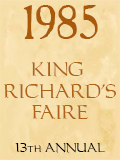 1985 King Richard's Faire