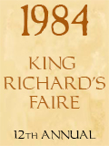 1984 King Richard's Faire
