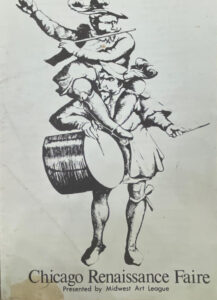 Chicago Renaissance Faire program cover 1973
